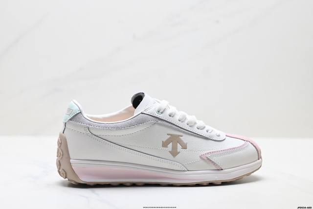 公司级迪桑特Descente Chron Racer 舒适百搭 防滑耐磨 低帮 生活休闲鞋 货号:S0323Lcr72 尺码:36 36.5 37.5 38 3