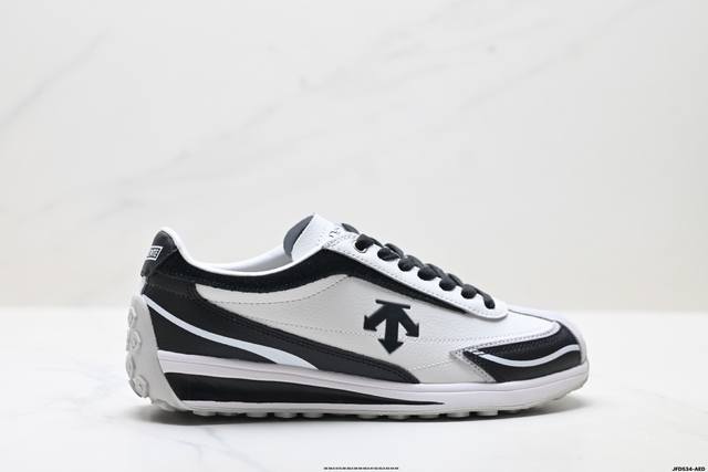 公司级迪桑特Descente Chron Racer 舒适百搭 防滑耐磨 低帮 生活休闲鞋 货号:S0323Lcr72 尺码:36 36.5 37.5 38 3