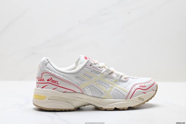 公司级Asics Gel-1090 亚瑟士 量子系列硅胶回弹休闲运动跑步鞋 装备充满未来感 日本专业跑鞋品牌 货号:1203A243-100 尺码:36 37