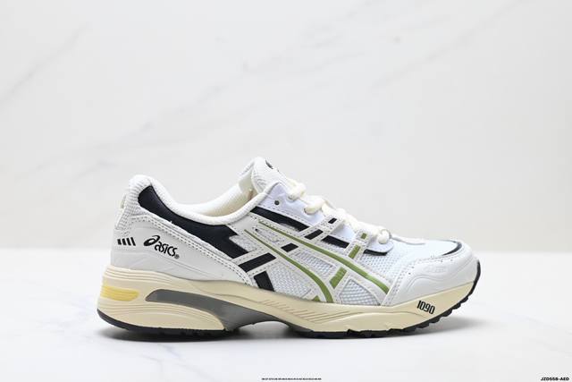 公司级Asics Gel-1090 亚瑟士 量子系列硅胶回弹休闲运动跑步鞋 装备充满未来感 日本专业跑鞋品牌 货号:1203A243-100 尺码:36 37