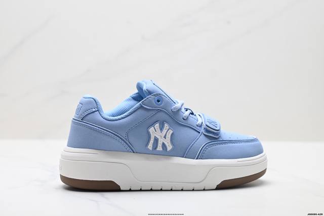 公司级Mlb Chunky Liner pocket 潮流百搭 厚底增高休闲鞋 防滑耐磨 低帮 老爹鞋 货号:3Asx N 尺码:35 36 36.5 37.5