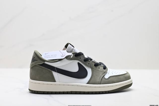 公司级Nike Air Jordan 1 Retro Low Og 耐克 Aj1乔1低帮休闲板鞋 同步官方配色 升级原楦原档案数据开发纸版楦型 采用同源纳帕头层
