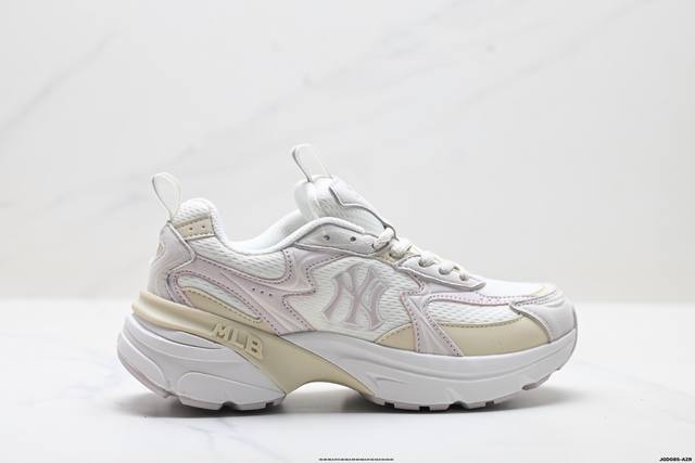 公司级Mlb Curve Runner Speed 百搭舒适休闲潮流厚底增高防滑耐磨 低帮 老爹鞋 货号:3Arnc055N 尺码:35 36 36.5 37.