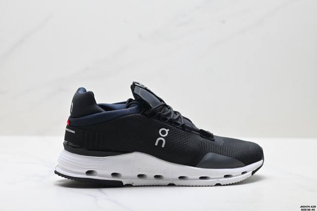公司级On昂跑 Cloudnova 减震防滑耐磨防水透气 低帮户外功能鞋 尺码:36-45 Id:Jkd474-Azr
