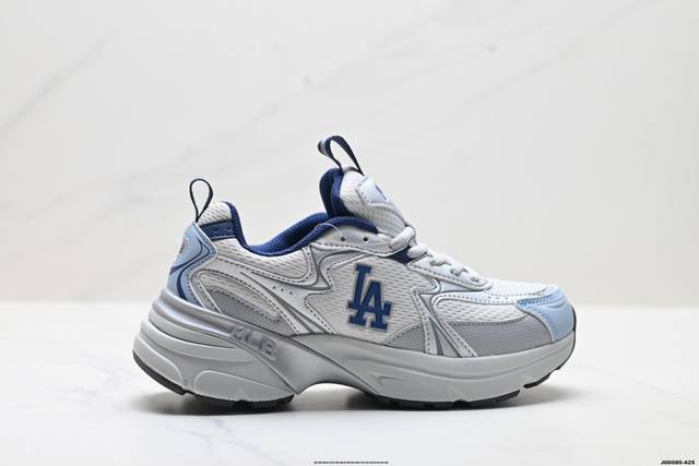 公司级Mlb Curve Runner Speed 百搭舒适休闲潮流厚底增高防滑耐磨 低帮 老爹鞋 货号:3Arnc055N 尺码:35 36 36.5 37.