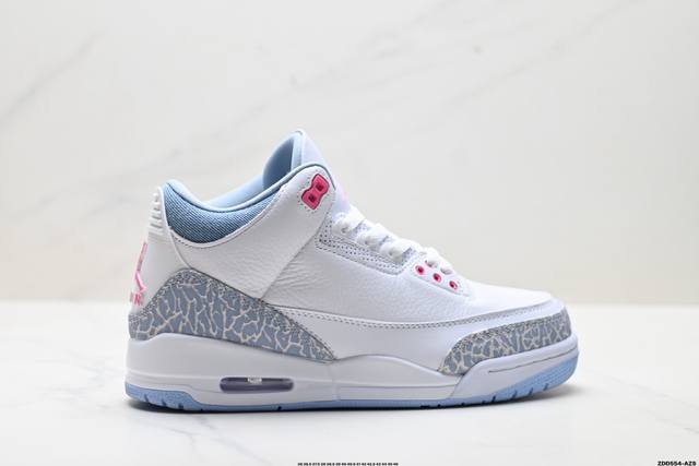 公司级Nike Air Jordan 3 Retro 迈克尔 乔丹Aj3代中帮复古休闲运动文化篮球鞋 市售最高品质 原鞋开发 平台订单专用代工流水线打造 每一个