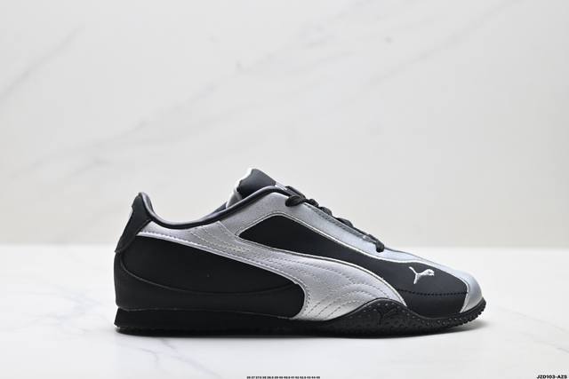 公司级puma Bella V2 Leather彪马 舒适 低帮生活休闲德训薄底鞋 货号:404709-01 尺码:36 37 37.5 38 38.5 39