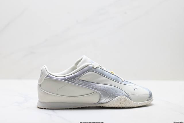 公司级puma Bella V2 Leather彪马 舒适 低帮生活休闲德训薄底鞋 货号:404709-01 尺码:36 37 37.5 38 38.5 39