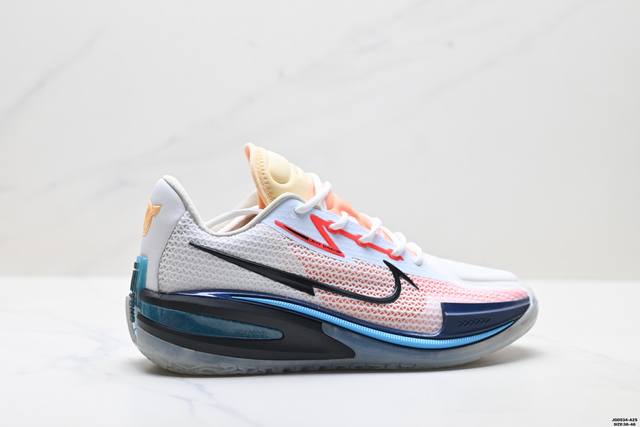 公司级Nike Air Zoom G.T.Cut Ep 升级版原楦原纸版数据开发版型#采用热熔织物鞋面材质#配置Zoom气垫缓震#搭配全掌Renew科技泡棉缓震