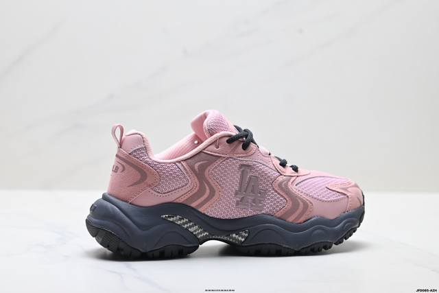 公司级Mlb Cargo Chunky 纽约洋基队 时尚百搭休闲运动潮流 防滑耐磨 低帮 老爹鞋 货号:3Ashc055N 尺码:35 36 36.5 37.5