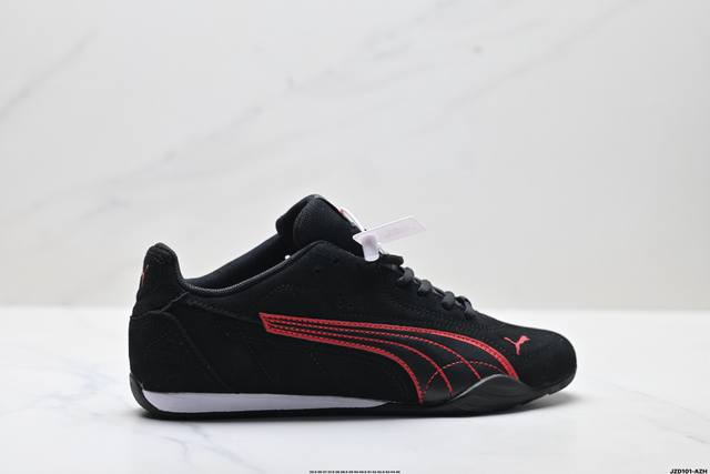 公司级puma Catch Soleil Sd 彪马 舒适防滑 低帮休闲德训薄底鞋 货号:402681-01 尺码:35.5 36 37 37.5 38 38.