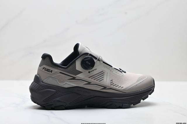 公司级凯乐石 Kailas Fuga Ex3 Boa 厚底缓冲徒步跑山网布Tpu减震防滑透气包裹性抗冲击轻便回弹 低帮 超强抓地力徒步跑步鞋 Boa适配系统 通