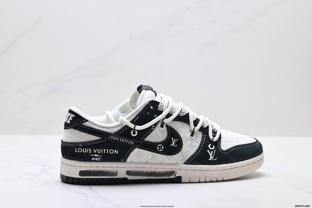 公司级Nike Dunk Low Retro ‘Diy高端定制’耐克 低帮休闲运动板鞋 原装头层材料 用料绝不含糊 独家版型蒸餾加工帶來的是更好的视觉和脚感体验