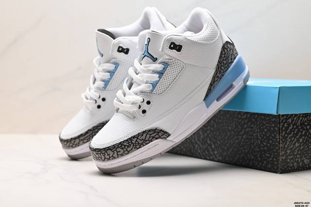 真标Nike Air Jordan 3 Retro 迈克尔 乔丹Aj3代中帮复古休闲运动文化篮球鞋 货号:Ct8532-104 尺码:36-47 Id:Jdd2