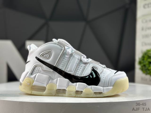 耐克 Nike Air More Uptempo Og耐克 皮蓬全掌气垫篮球鞋 原楦原档案开发版型 采用一致牛培革鞋面材质 市面最为修正全掌真气垫模具 可视全掌