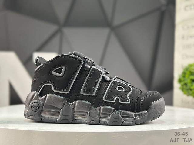耐克 Nike Air More Uptempo Og耐克 皮蓬全掌气垫篮球鞋 原楦原档案开发版型 采用一致牛培革鞋面材质 市面最为修正全掌真气垫模具 可视全掌