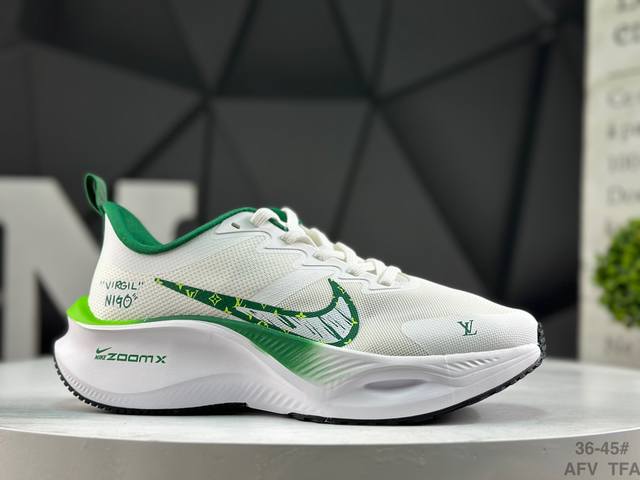 耐克 Air Zoomx系列 低帮马拉松休闲运动慢跑鞋 必定是官方强力主推款式 真正的Zoom缓震科技嵌入 缓震大底带公司同步定位 货号:Ck4318-160