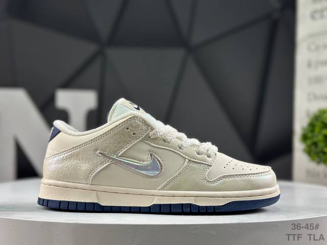 耐克 Nike Dunk Low 扣篮系列 复古低帮休闲运动滑板板鞋采用脚感柔软舒适Zoomair气垫有效吸收滑板等极限运动在落地时带来的冲击力 为街头运动者们
