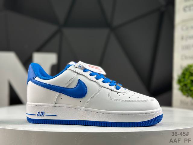 福利特价 耐克 Nike Air Force 1 '07 Low 空军一号 原楦头原纸板 打造纯正空军版型 #专注外贸渠道 全掌内置蜂窝气垫 #原盒配件 原厂中