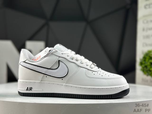 福利特价 耐克 Nike Air Force 1 '07 Low 空军一号 原楦头原纸板 打造纯正空军版型 #专注外贸渠道 全掌内置蜂窝气垫 #原盒配件 原厂中