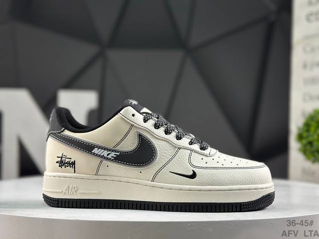 耐克 Nike Air Force 1 '07 Low 空军一号 低帮 运动鞋 休闲鞋 折边针车 工艺难度大 原楦头原纸板 原装鞋盒 定制五金配件 内置全掌气垫