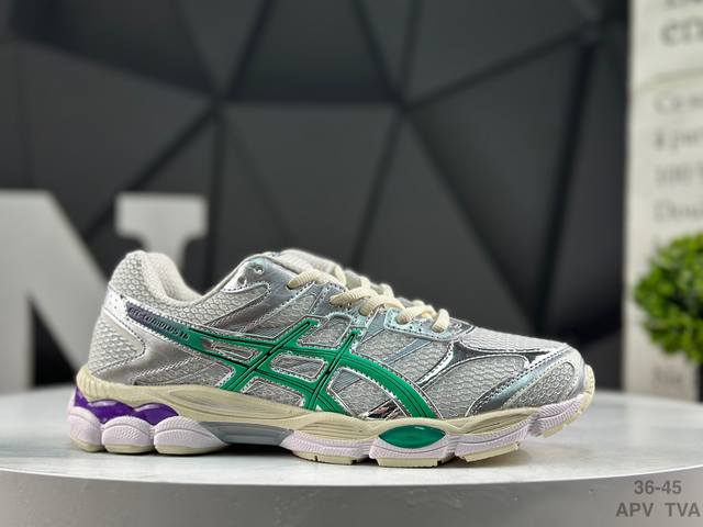 亚瑟士 Asics Gel-Cumulus 16 亚瑟士 防滑耐磨 休闲运动鞋采用双层提花网面设计 提高包裹性和透气性 后跟搭载稳定系统科技T-Gel提升整体支