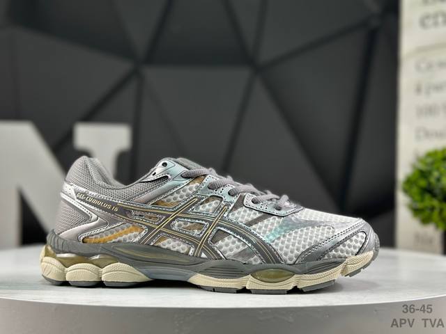 亚瑟士 Asics Gel-Cumulus 16 亚瑟士 防滑耐磨 休闲运动鞋采用双层提花网面设计 提高包裹性和透气性 后跟搭载稳定系统科技T-Gel提升整体支
