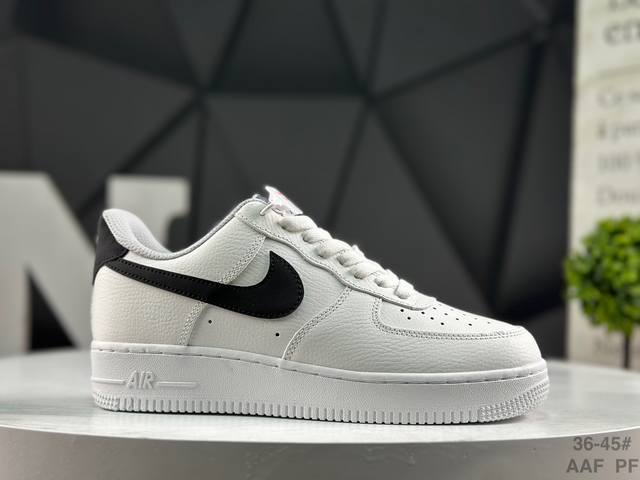 福利特价 耐克 Nike Air Force 1 '07 Low 空军一号 原楦头原纸板 打造纯正空军版型 #专注外贸渠道 全掌内置蜂窝气垫 #原盒配件 原厂中