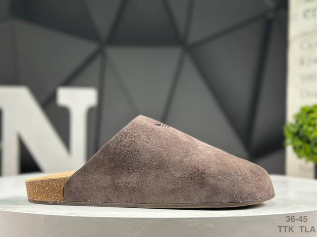 阿迪达斯 Adidas Originals Adimule勃肯 半拖 拖鞋系 货号：Js0705 如图所示 Ttk Tla