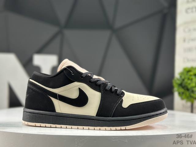 耐克 Air Jordan 1 Low Aj1乔1低帮休闲板鞋 同步官方配色 市场唯一独家头层皮打造 原鞋原档案开发 原厂皮料 原档冲孔鞋头 正确满胶鞋垫 四线