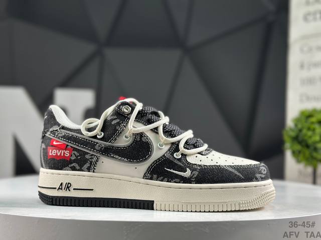 福利特价 耐克 Nk Air Force 1'07 Low 空军一号低帮休闲板鞋 #定制皮料 原楦原纸板 纯正空军版型 高清洁度 内置全掌气垫 货号：Sj119