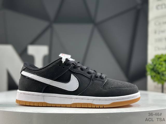 耐克 Nike Sb Dunk Low扣篮系列低帮休闲运动滑板板鞋采用软质牛剖皮鞋面材质 货号:Fz1287-300 尺码：36-46 半 Acl Tsa