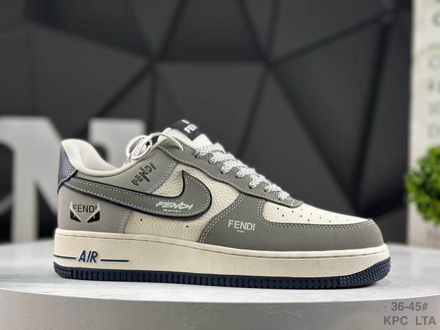 公司级 耐克 Nike Air Force 1'07 Low 空军一号低帮休闲板鞋 货号：Df0188 110 #定制皮料 定制鞋盒 原楦原纸板 纯正空军版型