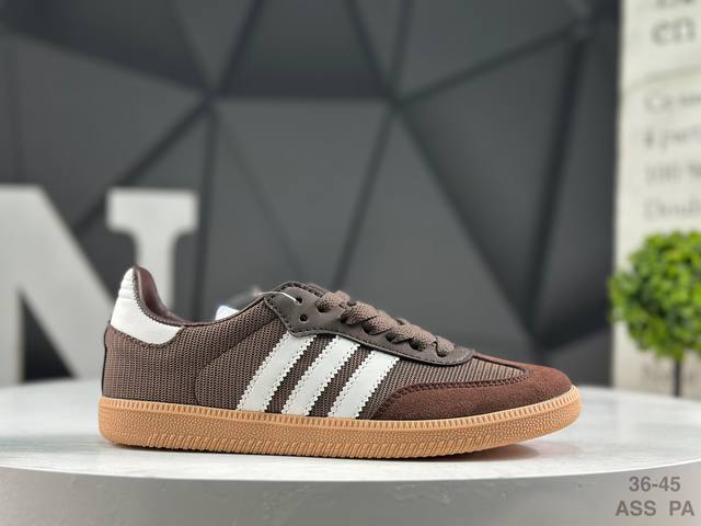 阿迪达斯 Adidas Samba Og 桑巴德迅板鞋立体Samba烫金Logo 货号：Ji3184 尺码：36-45 Ass pa
