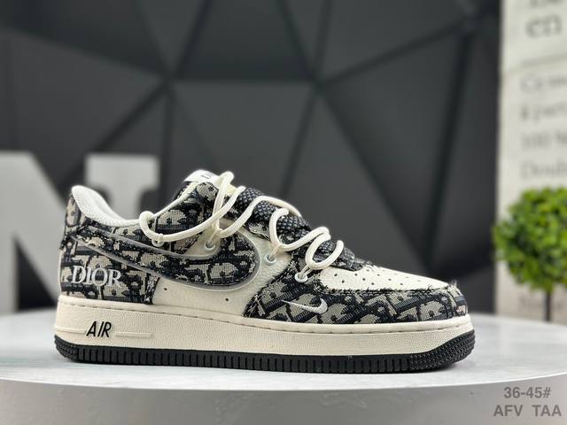 福利特价 耐克 Nike Air Force 1 '07 Low 空军一号 低帮 运动鞋 休闲鞋 折边针车 工艺难度大 原楦头原纸板 原装鞋盒 定制五金配件 内