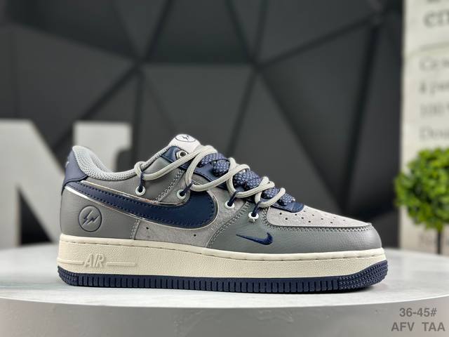 福利特价 耐克 Nike Air Force 1 '07 Low 空军一号 低帮 运动鞋 休闲鞋 折边针车 工艺难度大 原楦头原纸板 原装鞋盒 定制五金配件 内