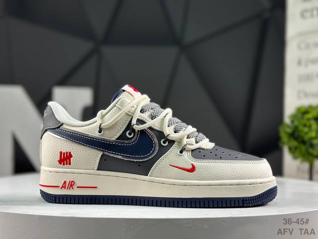福利特价 耐克 Nike Air Force 1 '07 Low 空军一号 低帮 运动鞋 休闲鞋 折边针车 工艺难度大 原楦头原纸板 原装鞋盒 定制五金配件 内