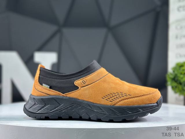 Keen 科恩Tts Moc Wp 贾斯珀都市系列复古低帮系带户外风露营徒步登山运动训练鞋 25Ss秋冬季新款原楦型开发纸版 采用固色翻毛皮鞋面材质#内嵌高密度