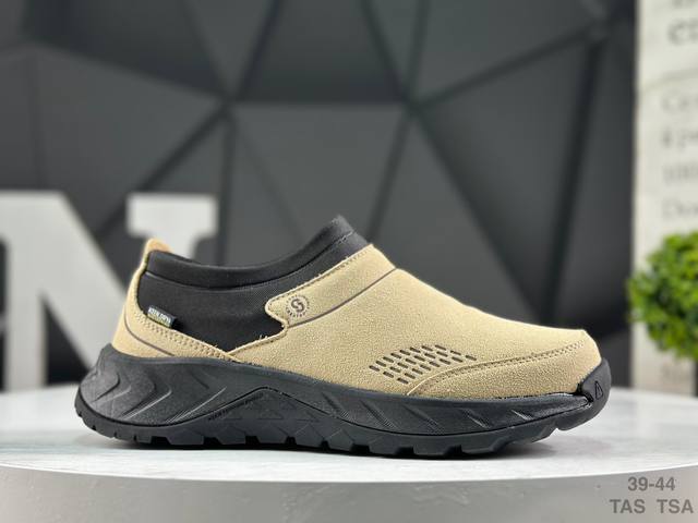 Keen 科恩Tts Moc Wp 贾斯珀都市系列复古低帮系带户外风露营徒步登山运动训练鞋 25Ss秋冬季新款原楦型开发纸版 采用固色翻毛皮鞋面材质#内嵌高密度