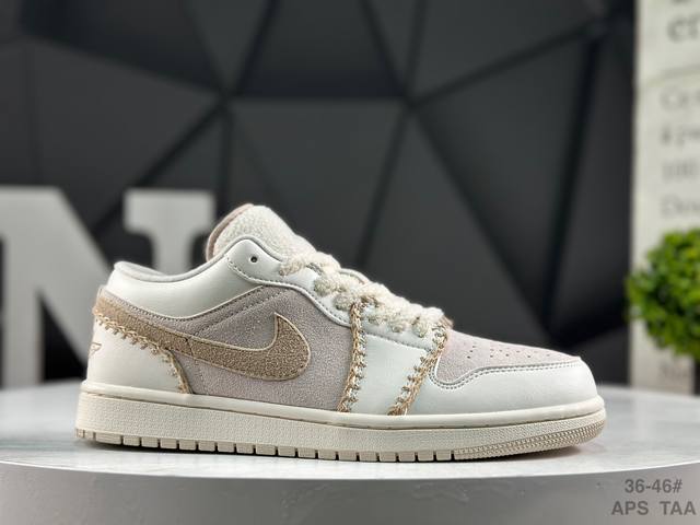耐克 Nike Air Jordan1 Low Aj低帮乔丹一代低帮经典复古文化休闲运动篮球鞋原鞋开模 拒绝公底 购置原厂同步原材料 都有细节还原98%原汁原味