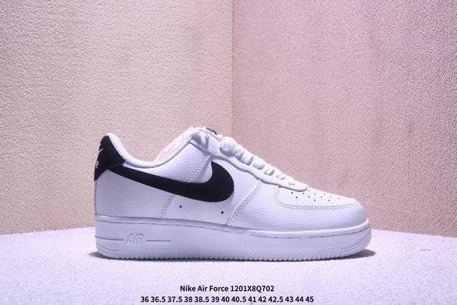 Nike Air Force 1 Low 白黑边 空军一号低帮运动休闲板鞋 原楦头原纸板 打造纯正空军版型#专注外贸渠道 全掌内置蜂窝气垫 #原盒配件 原厂中底