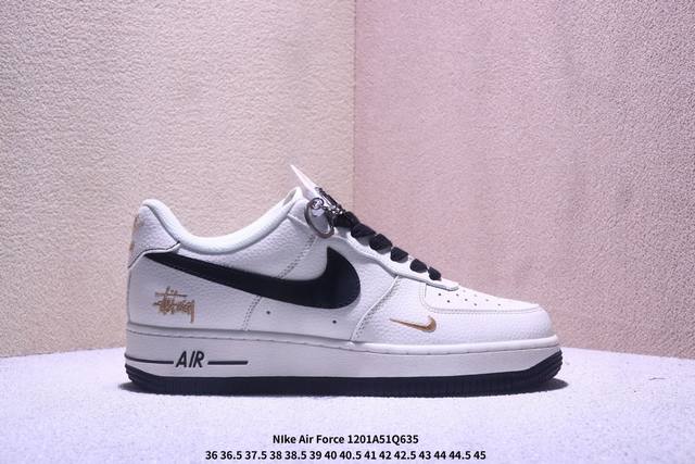 海外限量发售！公司级Nike Air Force 1 '07 Low 空军一号 低帮 运动鞋 休闲鞋 折边针车 工艺难度大 原楦头原纸板 原装鞋盒 定制五金配件