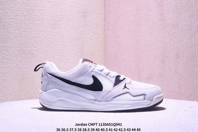 Jordan Cmft Era Chicago 柔软舒适 防滑耐磨 低帮 生活休闲鞋 男女款 主货号:Hj6777-106 尺码36-46带半码 Xm1130Q