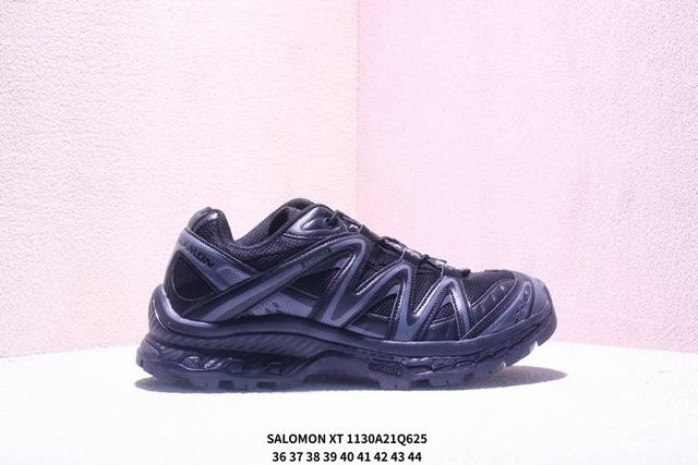 Salomon萨洛蒙 Xt-Quest Gtx 探索者系列户外越野跑鞋 鞋面采用Sensifit贴合技术 全方位贴合包裹脚型 鞋跟部鞋底牵引设计 提供强大的抓地