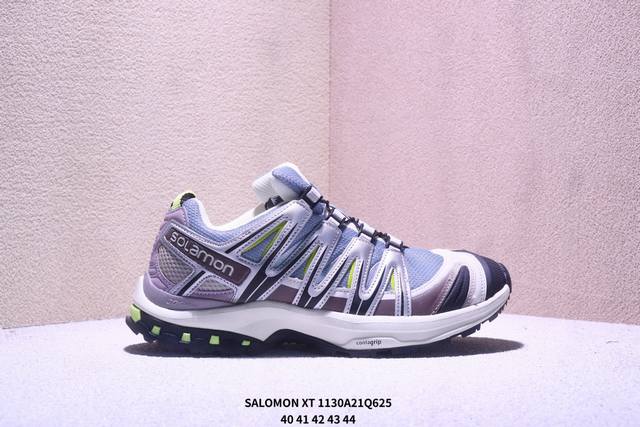 Salomon萨洛蒙 Xt-Quest Gtx 探索者系列户外越野跑鞋 鞋面采用Sensifit贴合技术 全方位贴合包裹脚型 鞋跟部鞋底牵引设计 提供强大的抓地