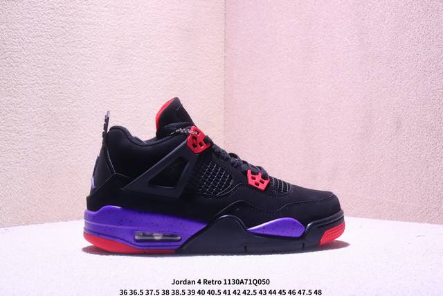公司级Aj4 Air Jordan 4 Retro ” Infrared “ Aj4乔4 男子文化篮球鞋 大厂出品 主力合作工厂p 全新模具开发 纯正4代正确鞋