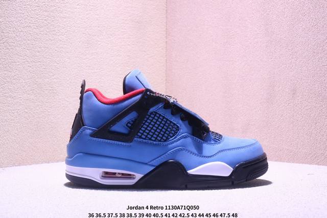 公司级Aj4 Air Jordan 4 Retro ” Infrared “ Aj4乔4 男子文化篮球鞋 大厂出品 主力合作工厂p 全新模具开发 纯正4代正确鞋