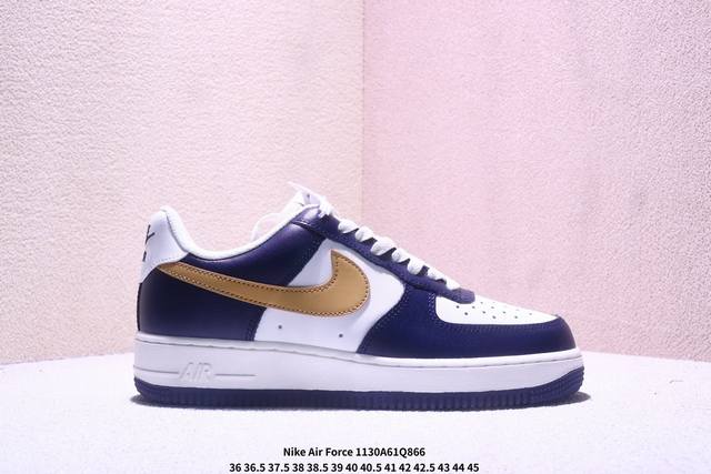 耐克Nike Air Force 1 Low 空军一号低帮百搭休闲运动板鞋。柔软、弹性十足的缓震性能和出色的中底设计，横跨复古与现代的外型结合，造就出风靡全球三
