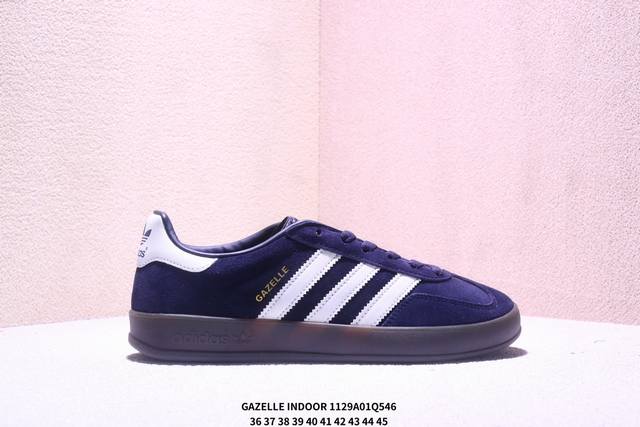 Adidas阿迪达斯三叶草Gazelle Indoor复古运动休闲鞋 Xm1129Q546
