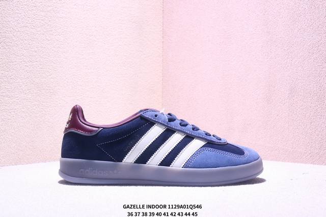 Adidas阿迪达斯三叶草Gazelle Indoor复古运动休闲鞋 Xm1129Q546